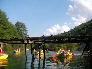 Letní řeky Chorvatska