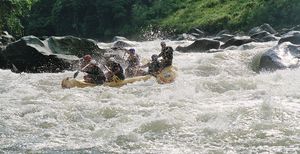 Rafting v Ekvádoru