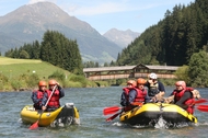 Rafting v Rakousku