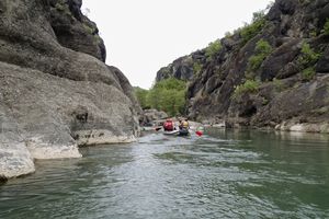 Rafting a kanoe  Řecku