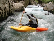 Rafting a kanoe  Řecku