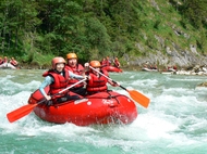 Rafting na Salze