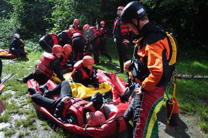 Rafting ve Švýcarsku