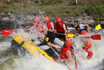 Extreme rafting