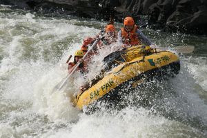 Rafting na Zambezi