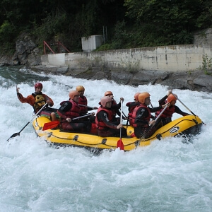 RAFTING A TURISTIKA VE ŠVÝCARSKU