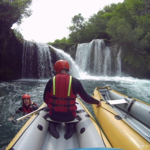RAFTING A KANOE V CHORVATSKU