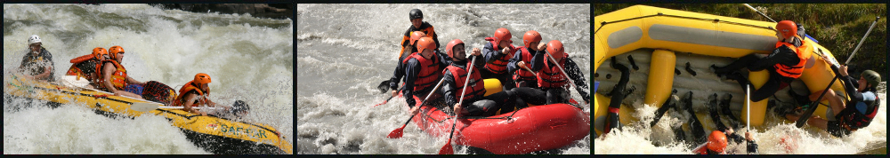 rafting ve světě